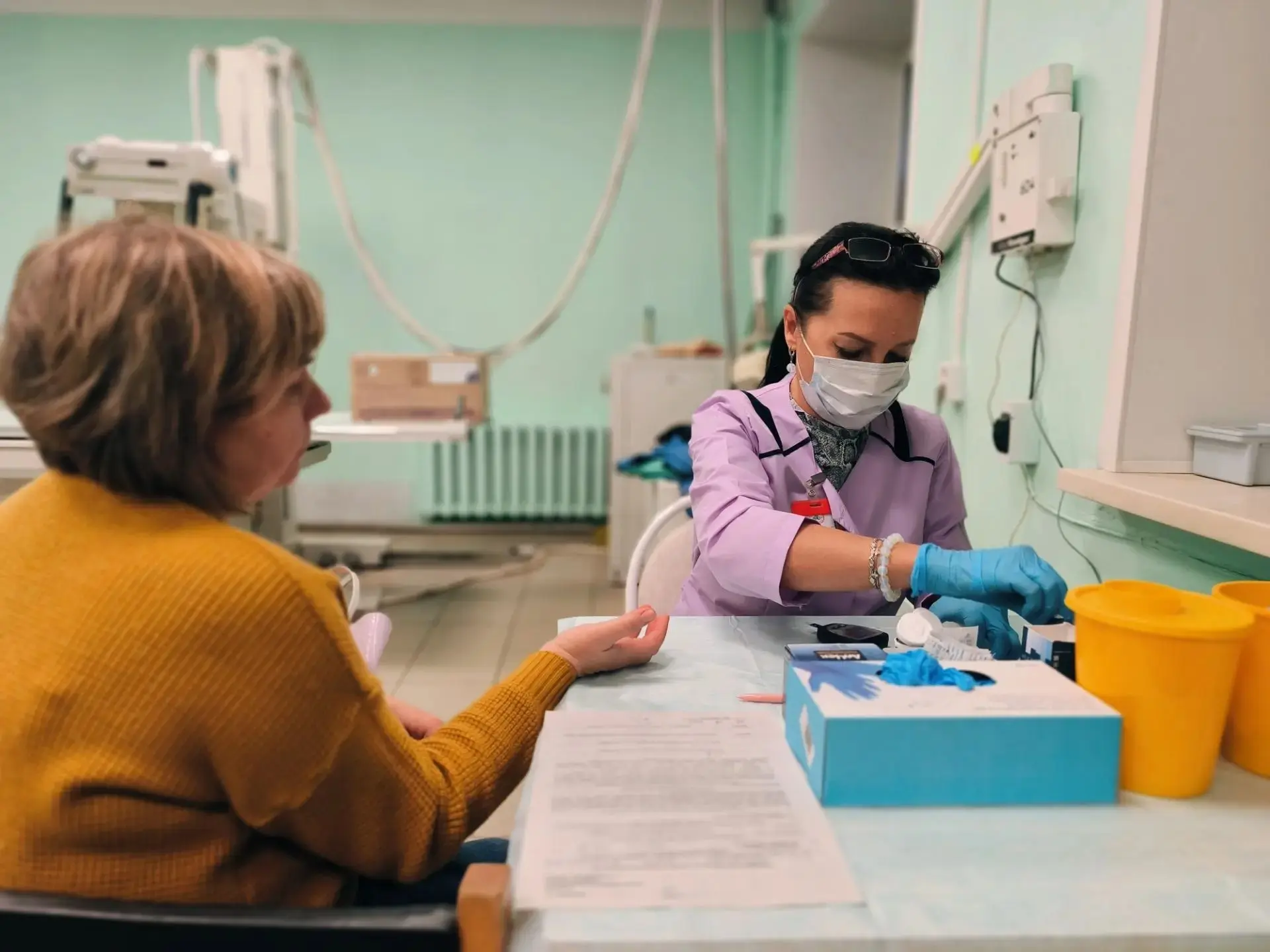 ✅ Сотрудники нашего Центра здоровья в рамках выезда в минувшую субботу в Зуевку с акцие...