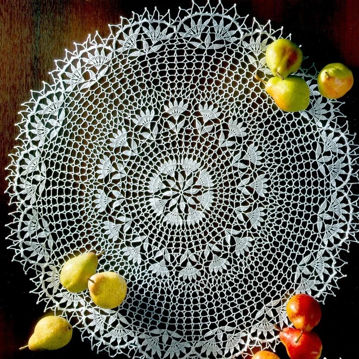 Красивая салфетка 🍐🍎🍋