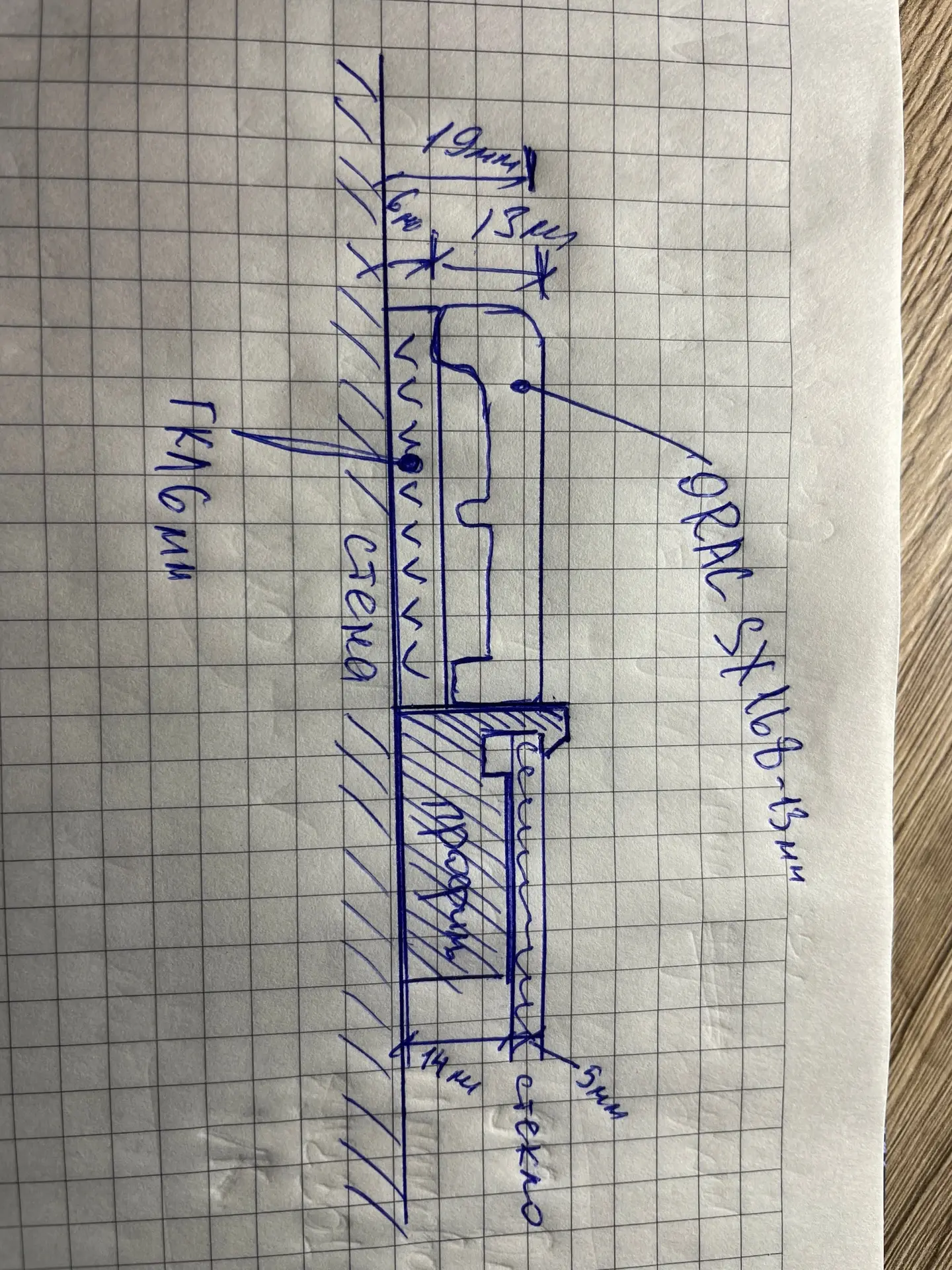 Довольно часто на объекте приходится рисовать разрезы, для того чтобы красиво стыковать...