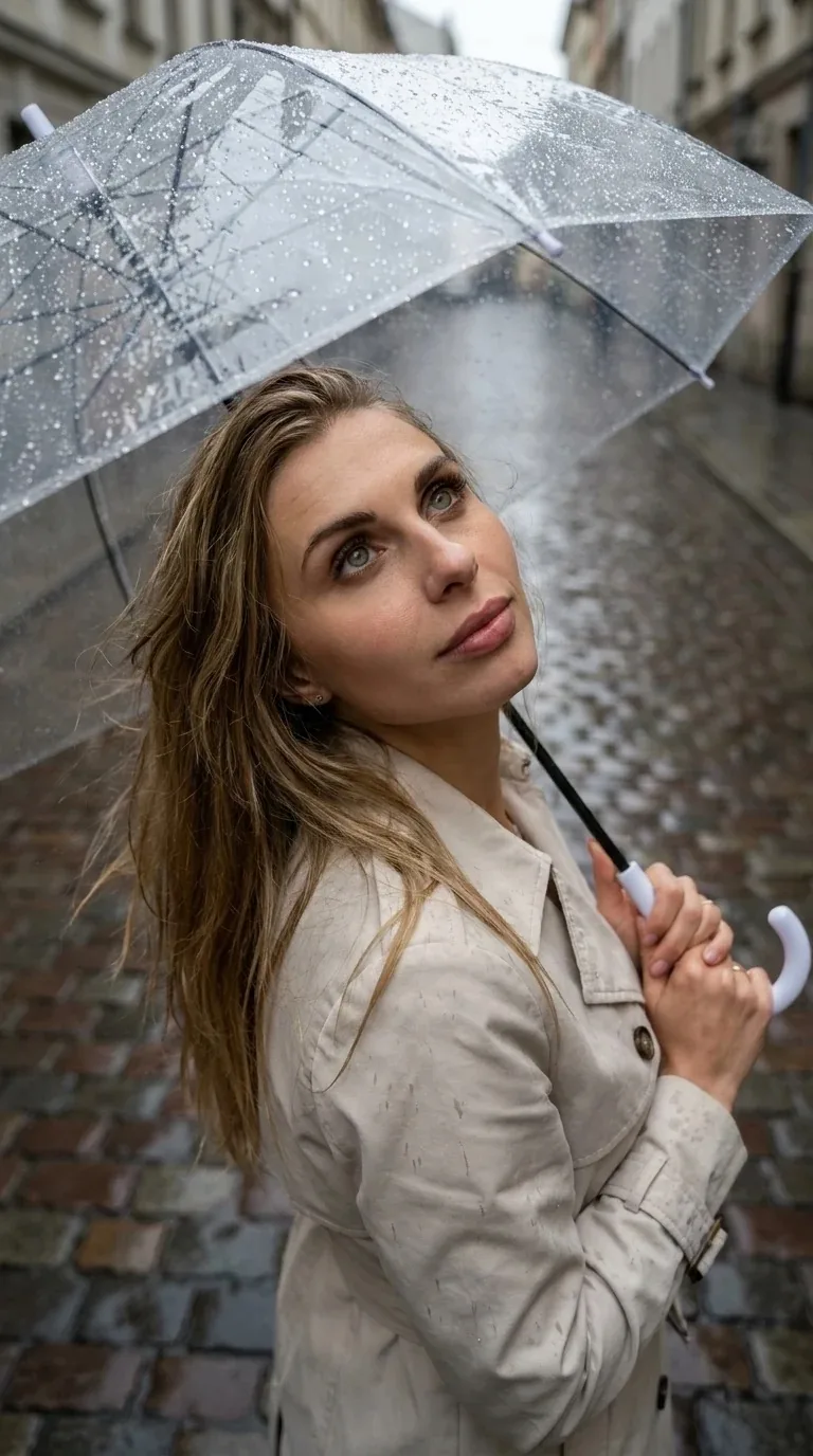 Во время дождя ☔️
Сделай такое же фото
в два клика 

• Образ

Загрузить фото → забрать результат.
Бе