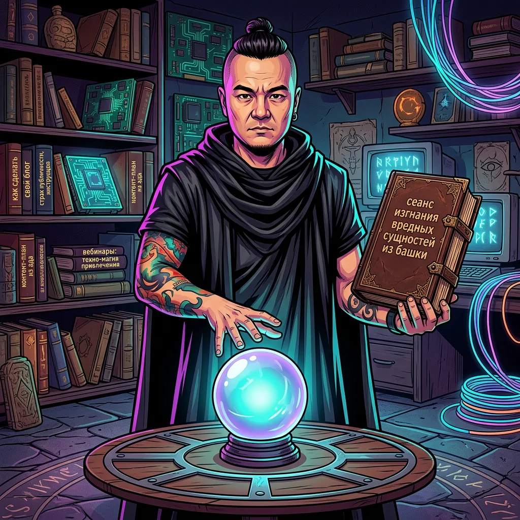 «Сеанс изгнания вредных сущностей из башки» — я создал это для вас ⚡️

...знаешь эту херню, когда си