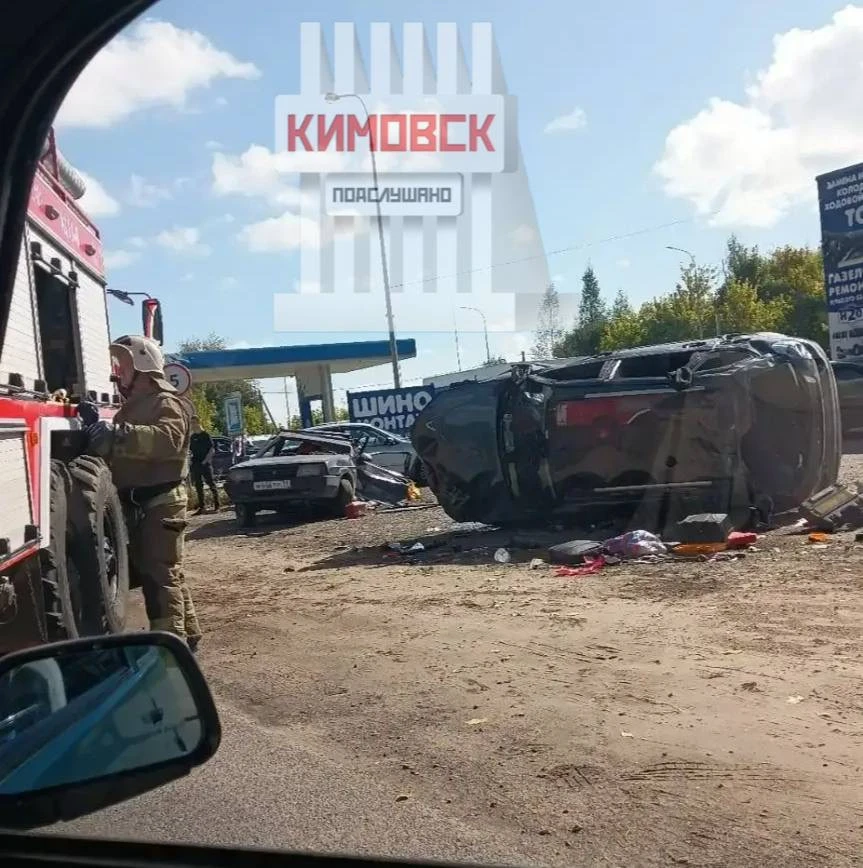🚨 ЖУТКОЕ ДТП, ВЫЕЗД ИЗ ДОНСКОГО В КИМОВСК У АЗС