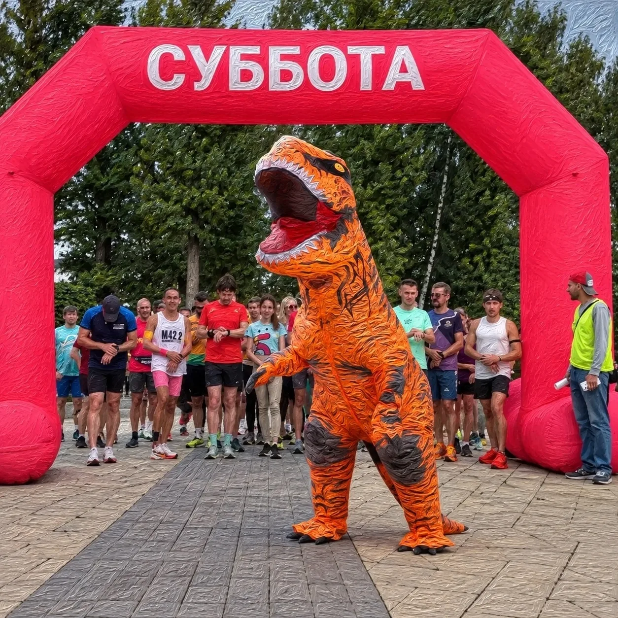 🦖 Приходи в эту субботу на С95, участвуй в забеге и испытай удачу!