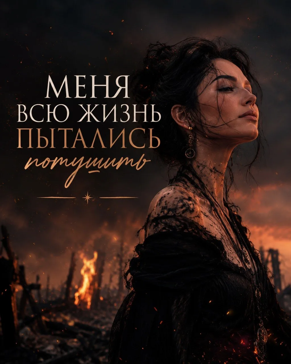 Меня всю жизнь пытались потушить