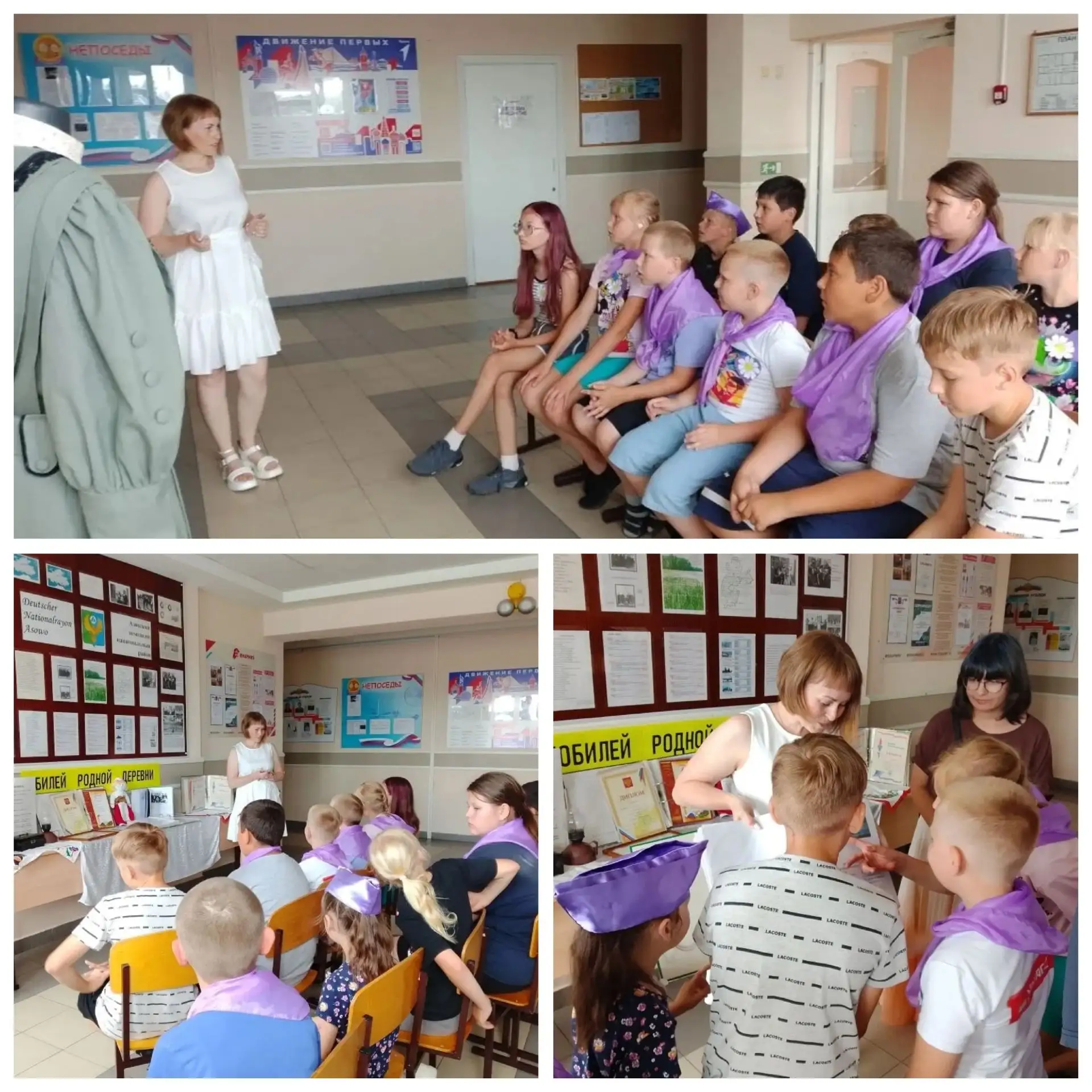 💜Фиолетовый день в лагере " Патриоты России": " Я и моя семья"..
👫Сегодня, 15 июня, лагерь «Патрио