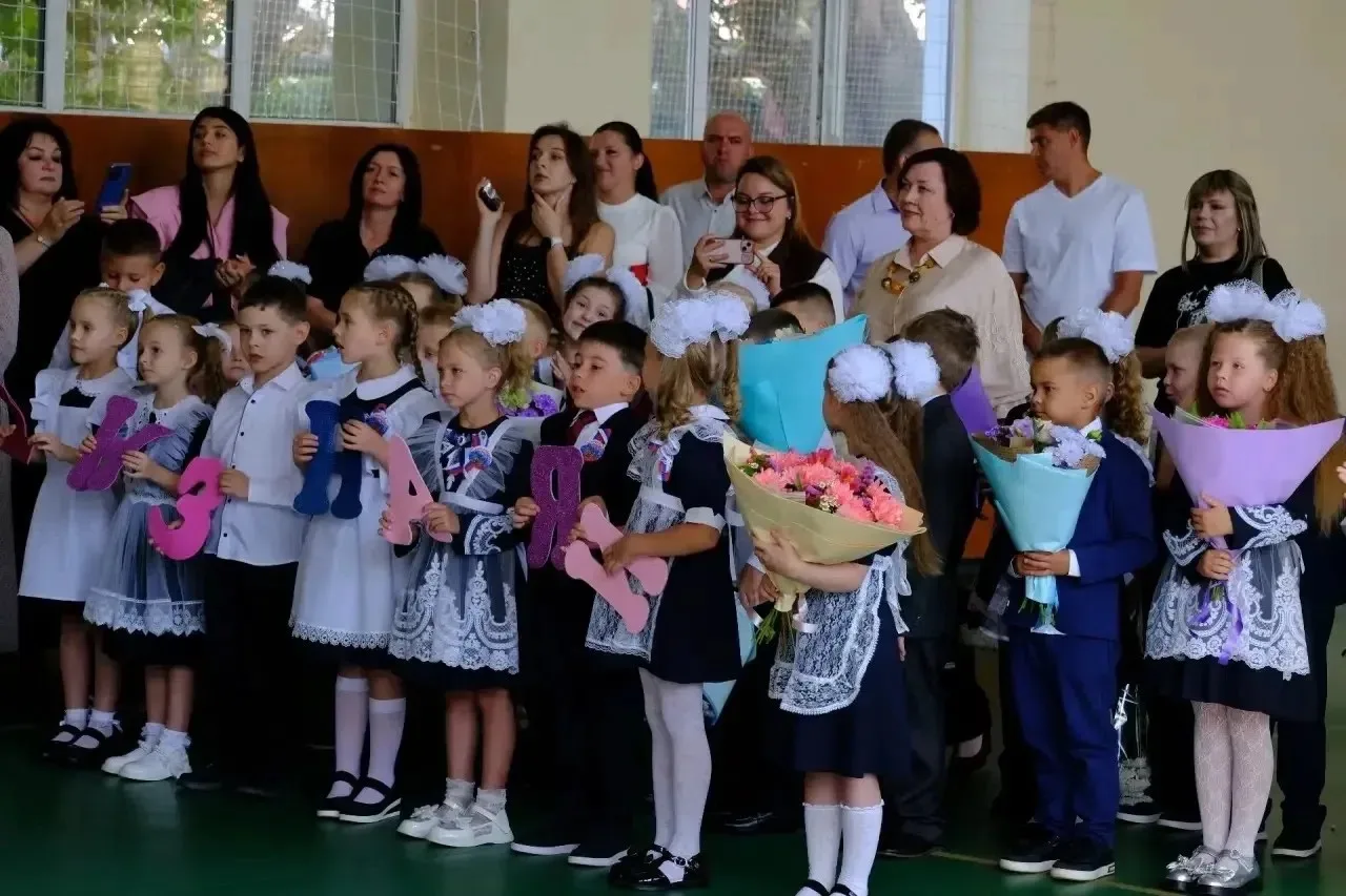 🎒 Первый звонок в Борисовском округе: 197 первоклассников сели за парты