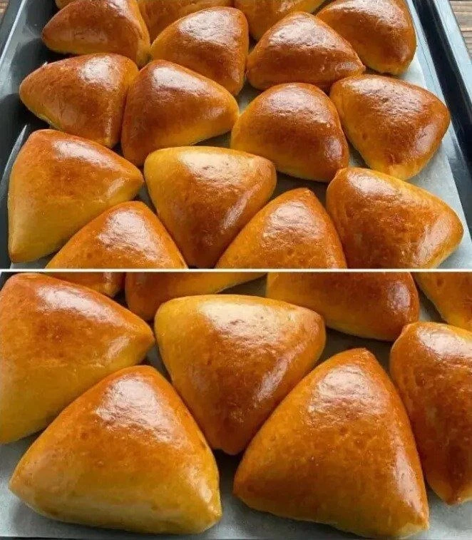 Пышные пирожки в духовке 😋