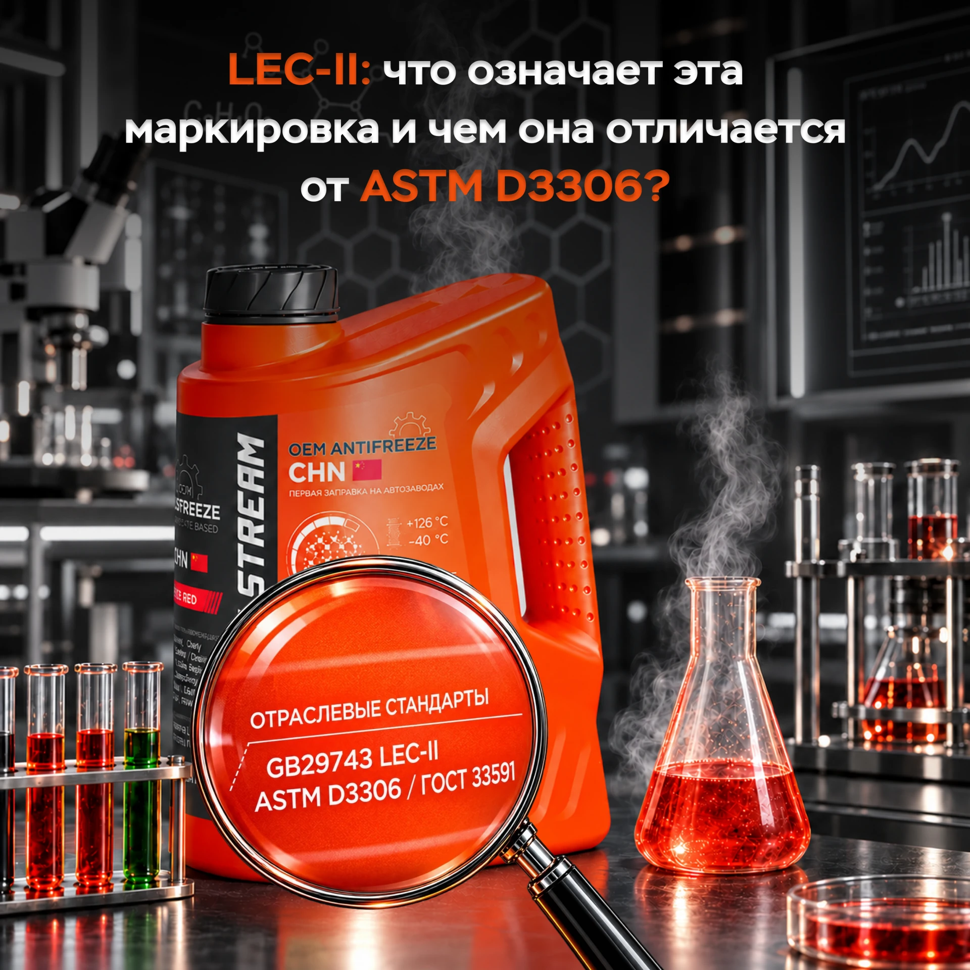 LEC-II: что означает эта маркировка и чем она отличается от ASTM D3306?
