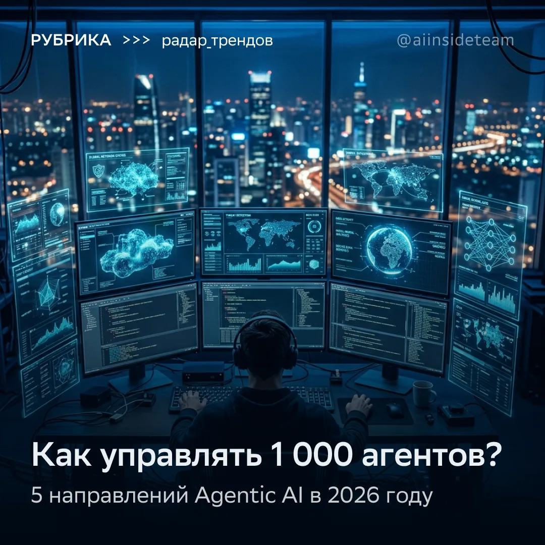 Агенты есть, а инфраструктуры нет: 5 столпов управления AI 

В 2026 году структура расходов на Agent