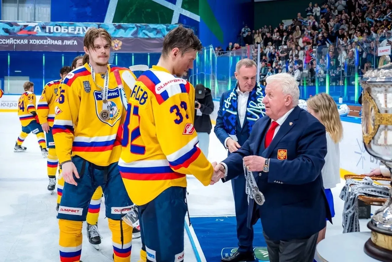 🏒 ХК «Химик» второй год подряд становится серебряным призёром чемпионата России 2025/2026  Финальная