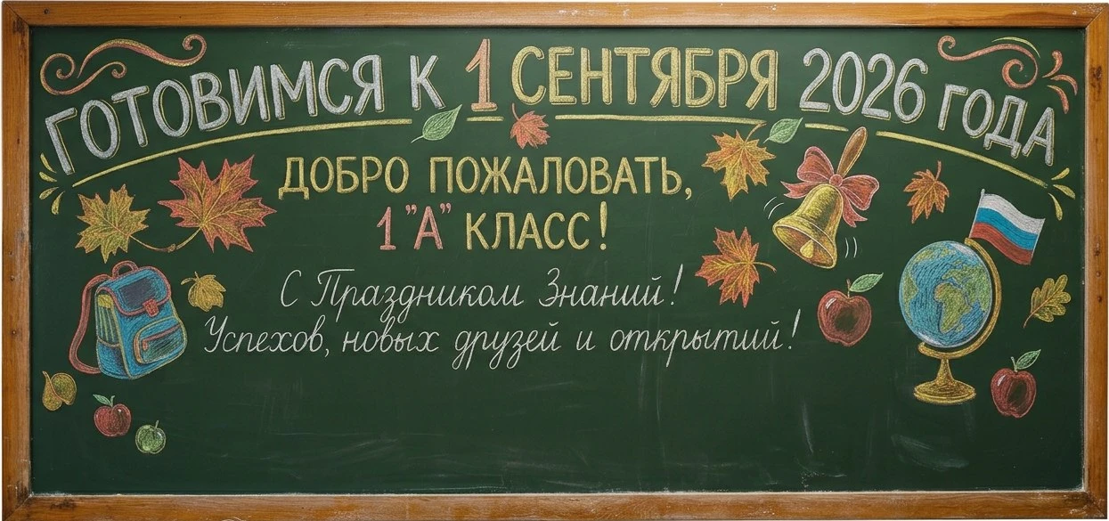 🎁 Готовимся к 1 сентября 2026 года