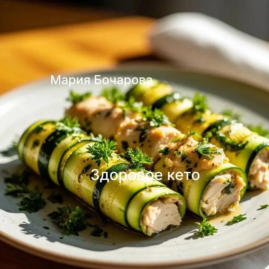 🔥КАБАЧКОВЫЕ РУЛЕТИКИ С КУРИЦЕЙ