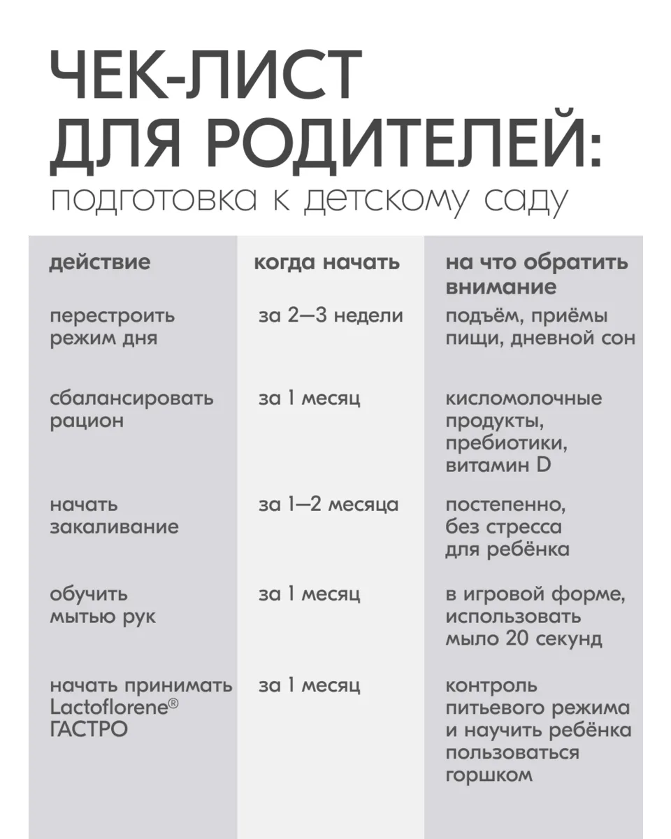 Как подготовить ребенка к детскому саду? 👦