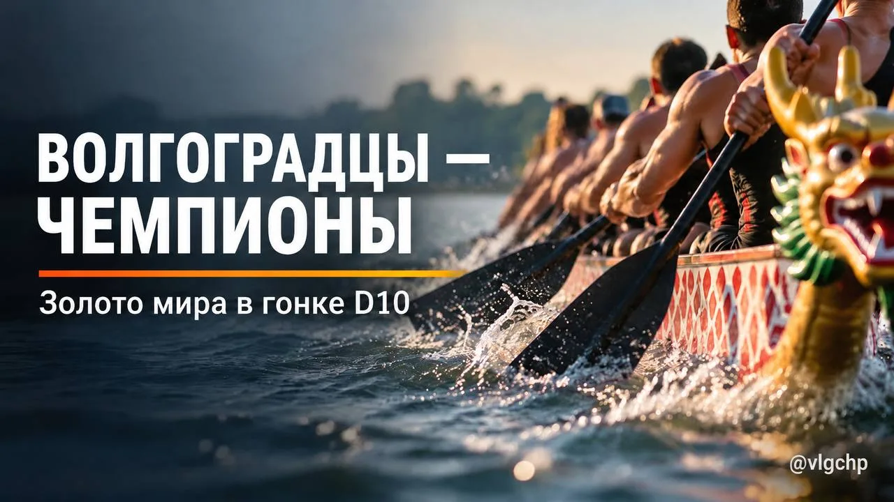 Волгоградские гребцы принесли золото чемпионата мира на «Драконах»