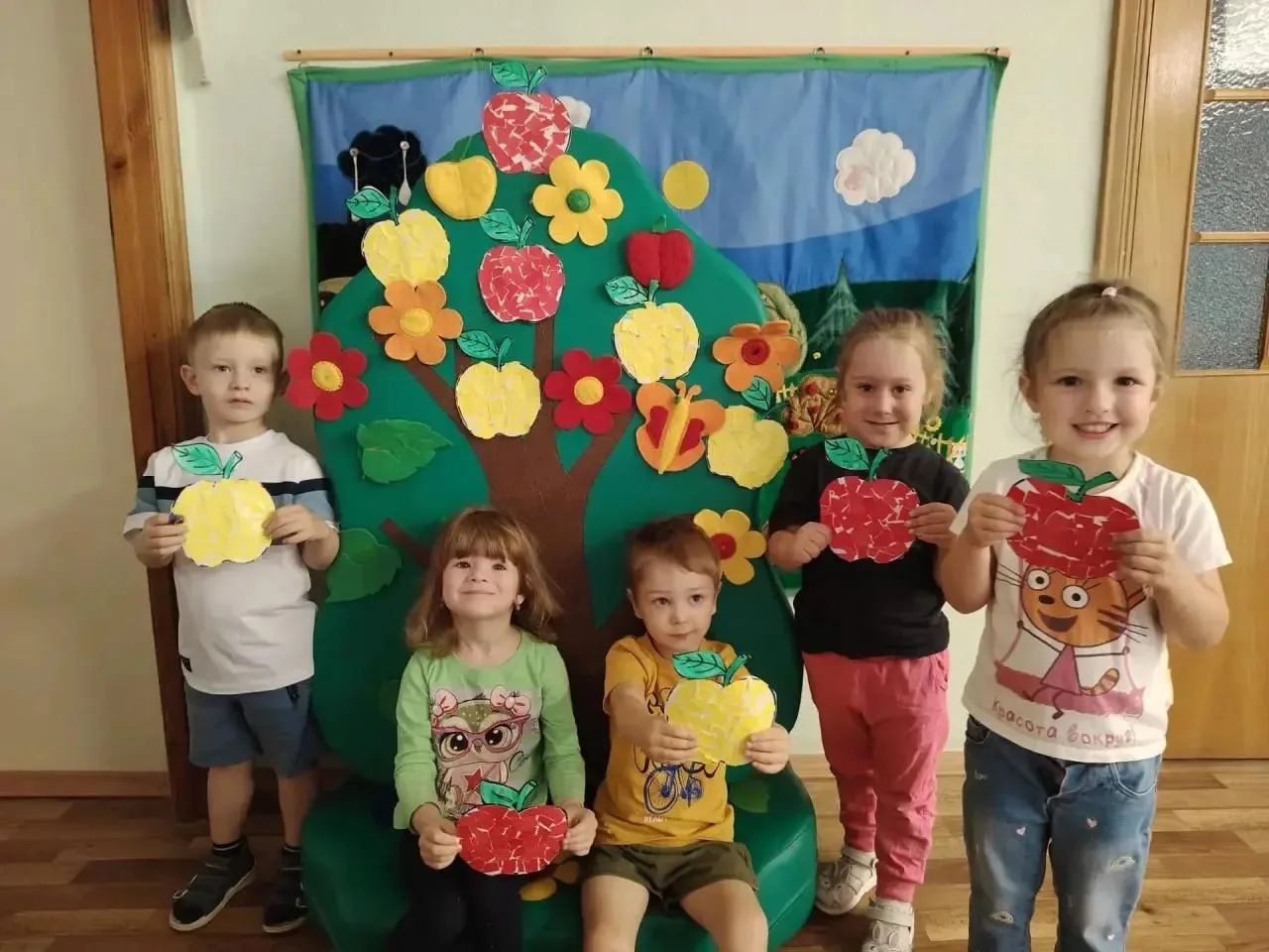 🍎 ЯБЛОЧНЫЙ СПАС У НАШИХ ДОШКОЛЯТ! 🍏