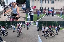 В рамках Национального проекта «Молодежь и дети» в пришкольном летнем лагере "Семерочка" ярко и задо