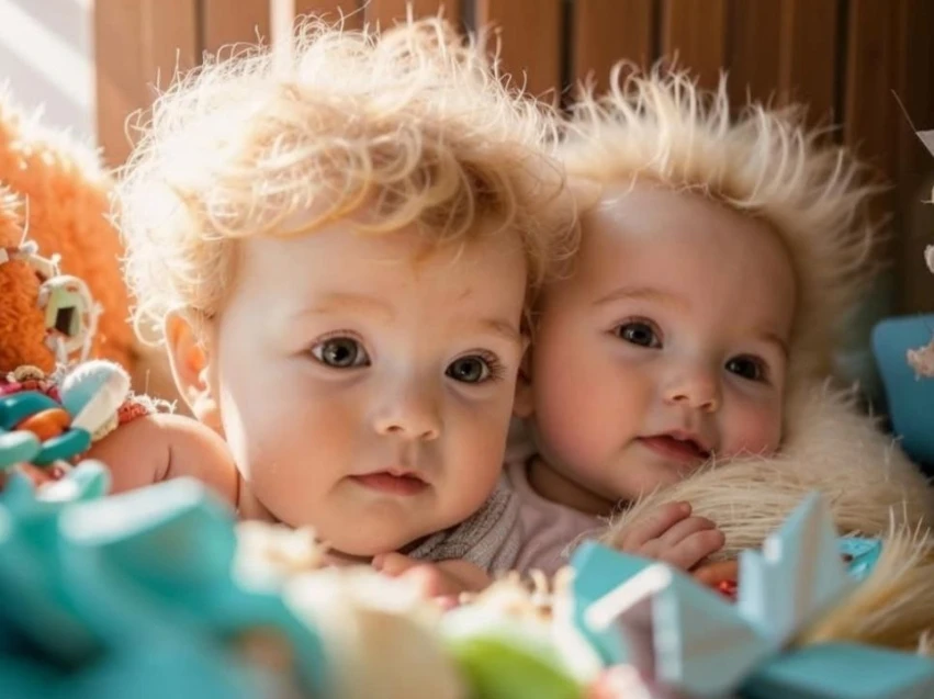 Двойня родилась в многодетной семье из Могойтуя