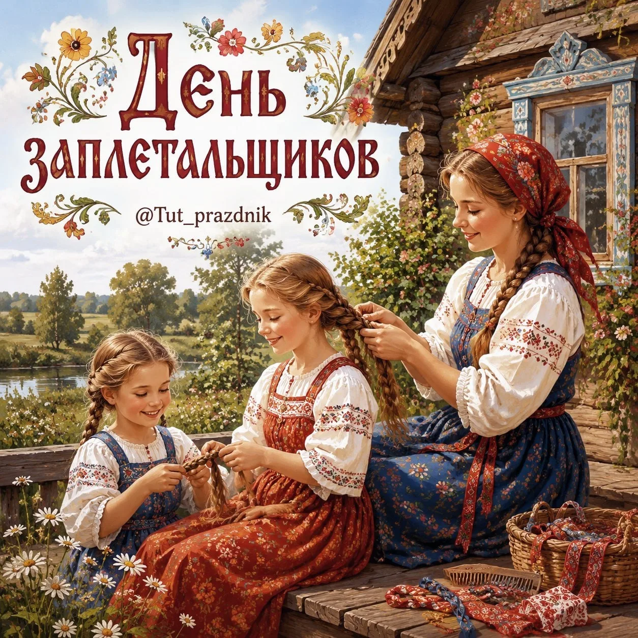 👧🎀 1 июля — День заплетальщиков 🎀👧