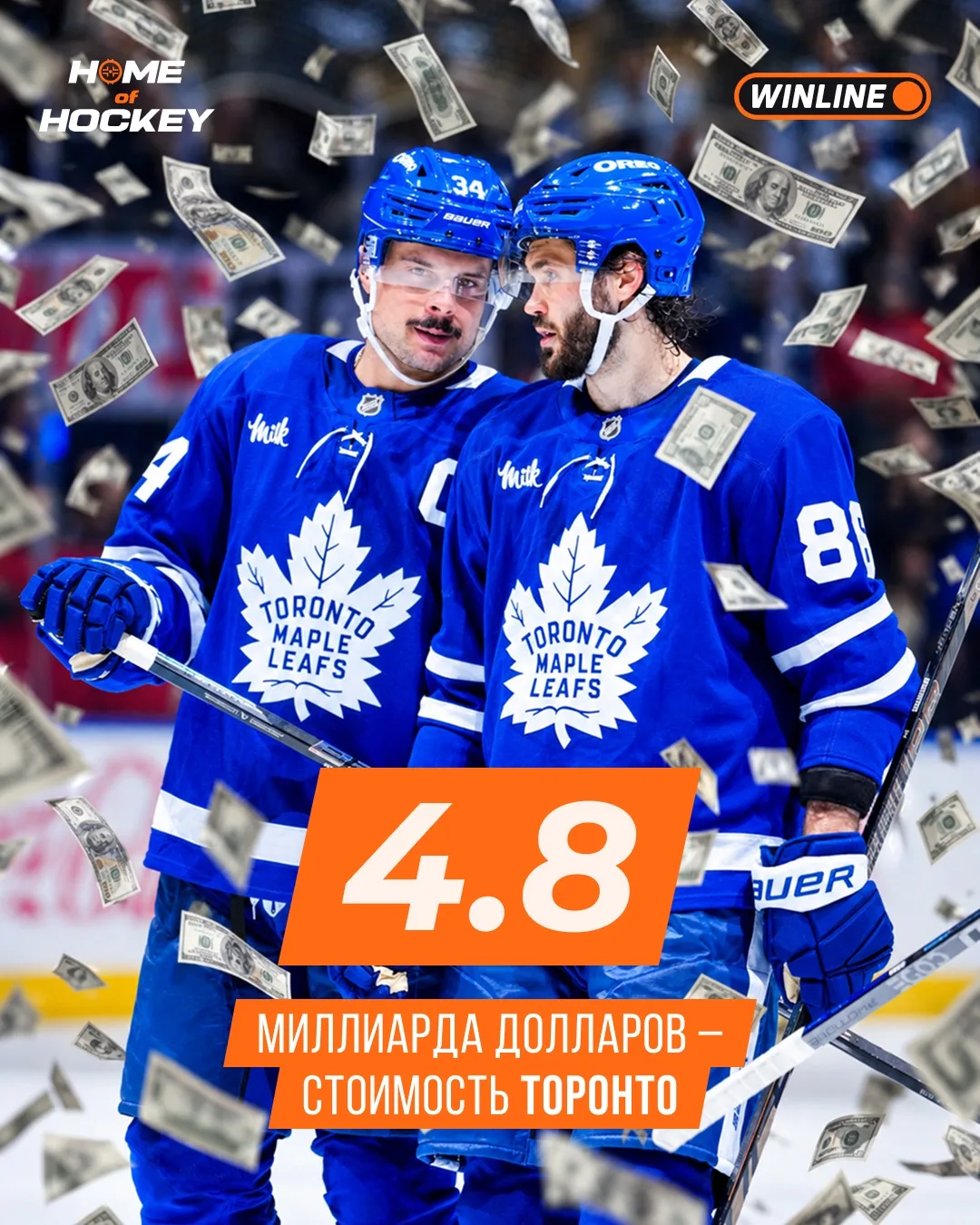 💰 Самые дорогие клубы НХЛ