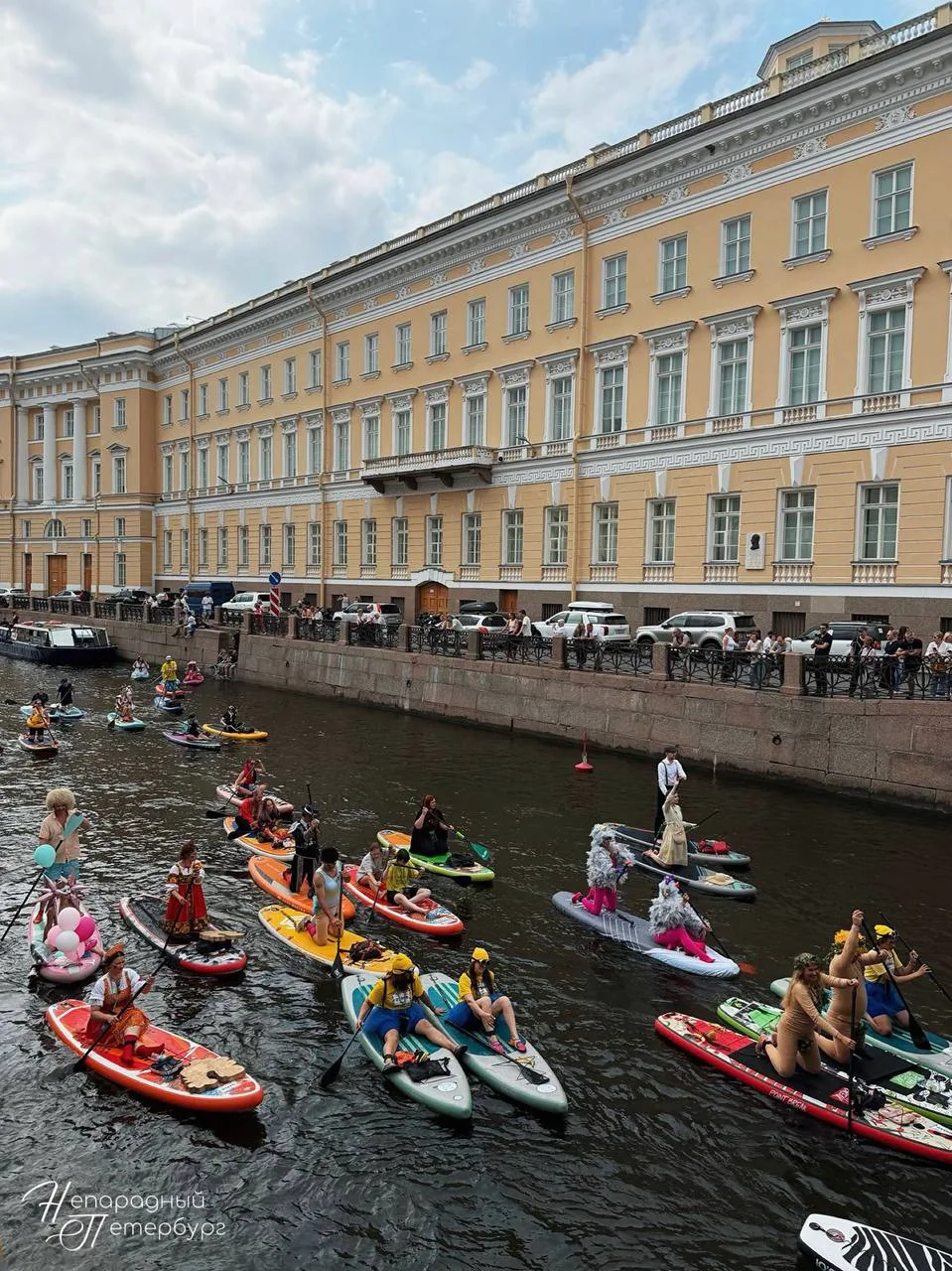 Сегодня прошел фестиваль «Фонтанка SUP» 🏄🏻‍♂️