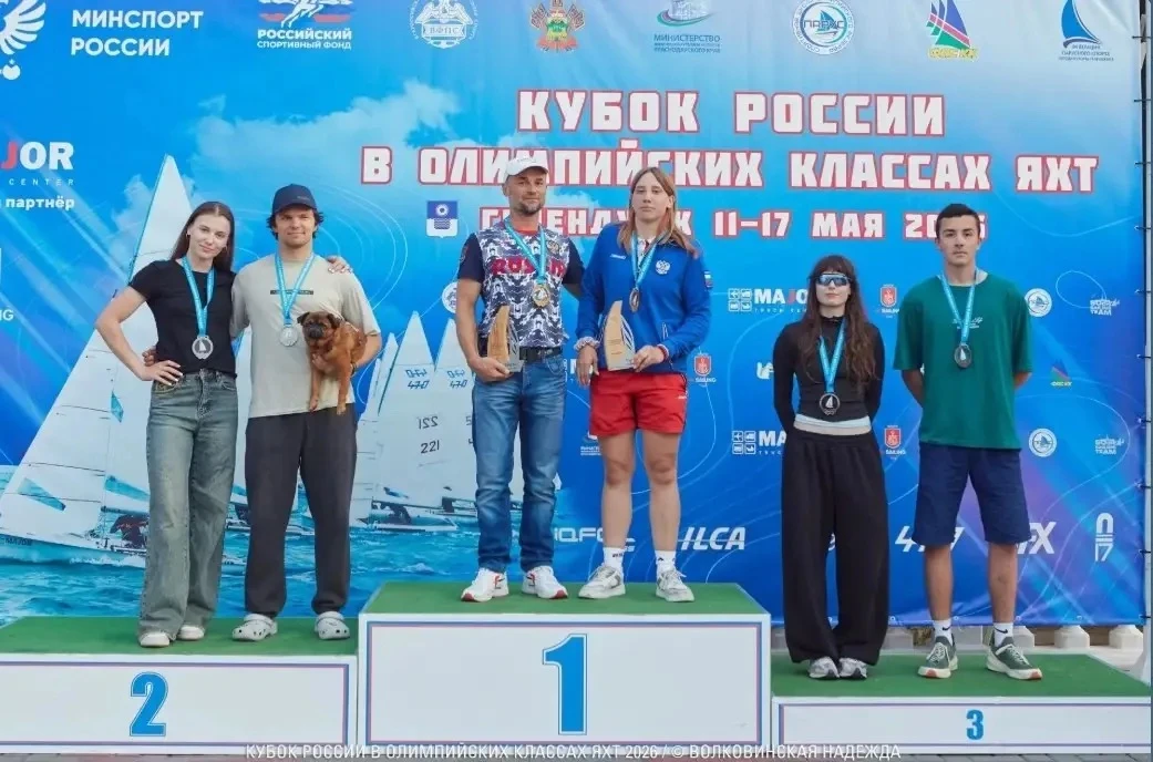 Бронзовым призёром Кубка России по парусному спорту в Геленджике стал экипаж СШОР №9 в ...