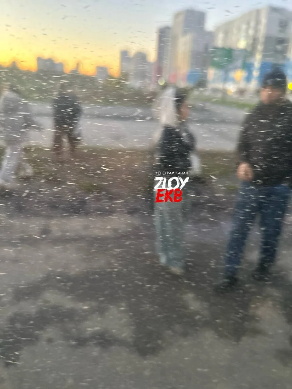 Остановка ТЦ Академический в сторону улиц Парина и Сахарова, на останове карманницы воз...