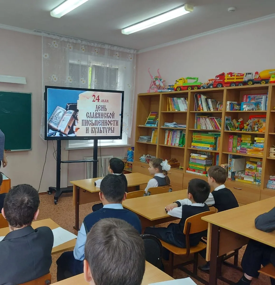 В преддверии Дня славянской письменности и культуры (который отмечается 24 мая) в школе...