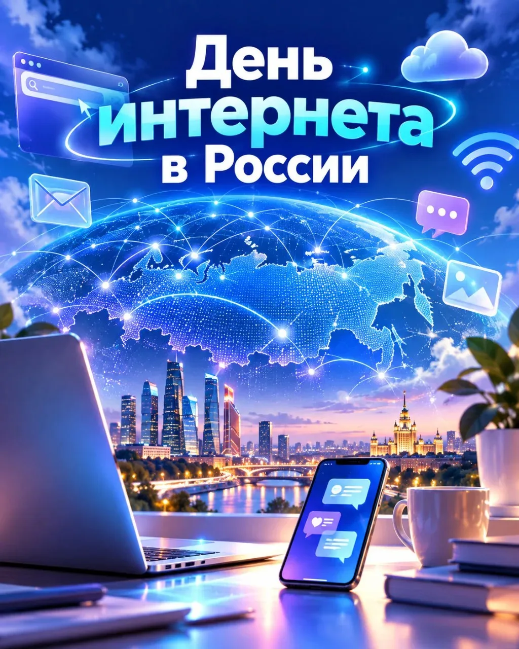🌐 Интернету в России — уже 28 лет