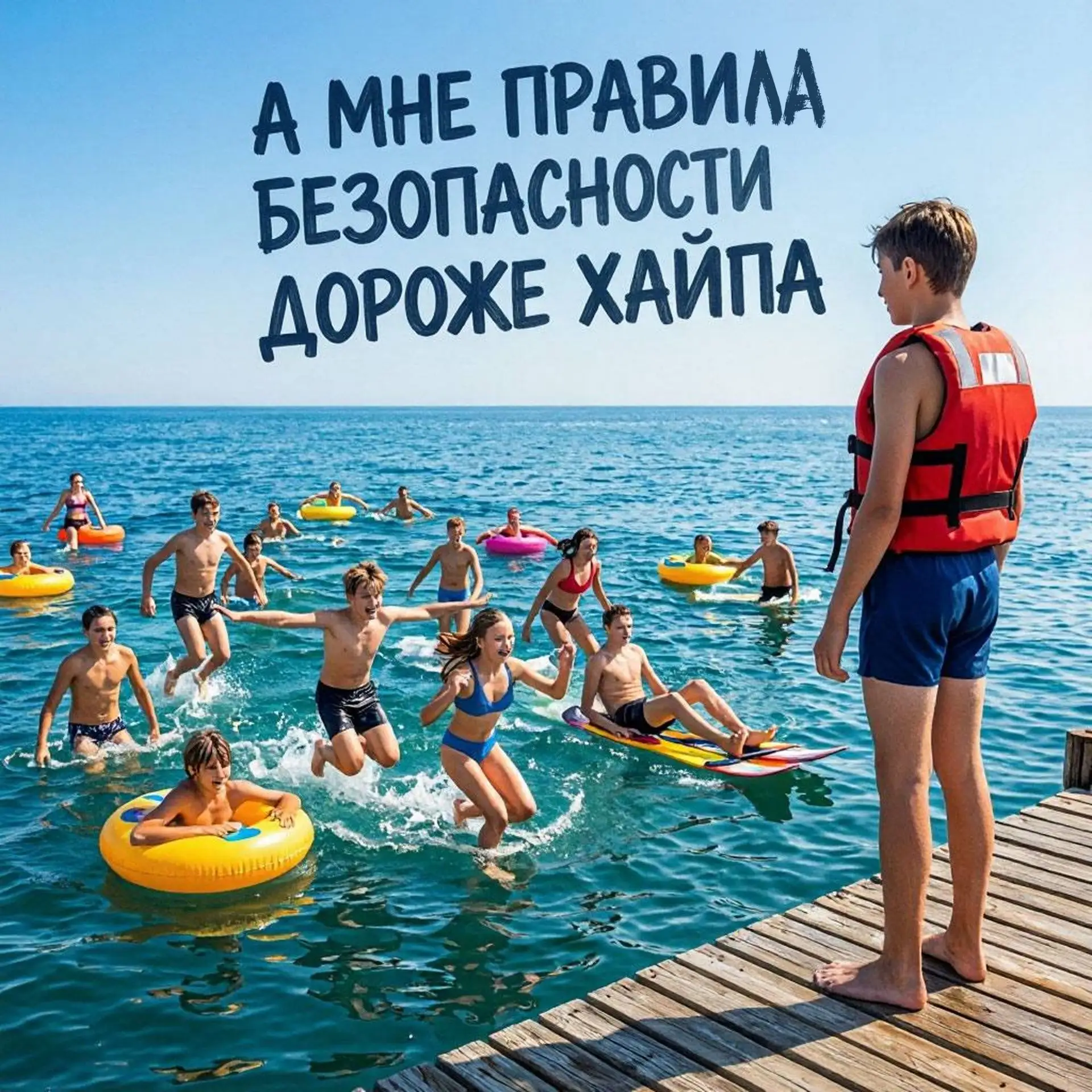 🛟Возьми спасательный круг, детка, я знаю, ты хочешь поплавать сегодня