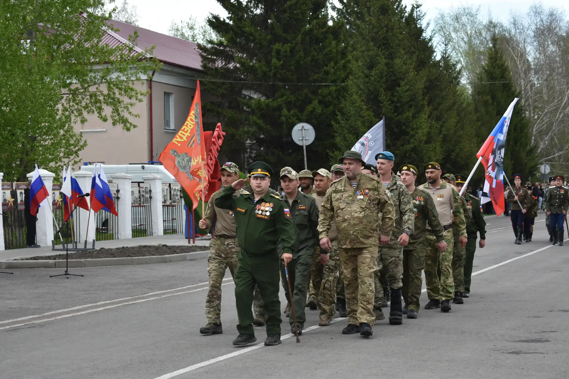 В Барабинске торжественно отметили 81-ю годовщину Великой Победы  9 мая 2026 года на центральной пло