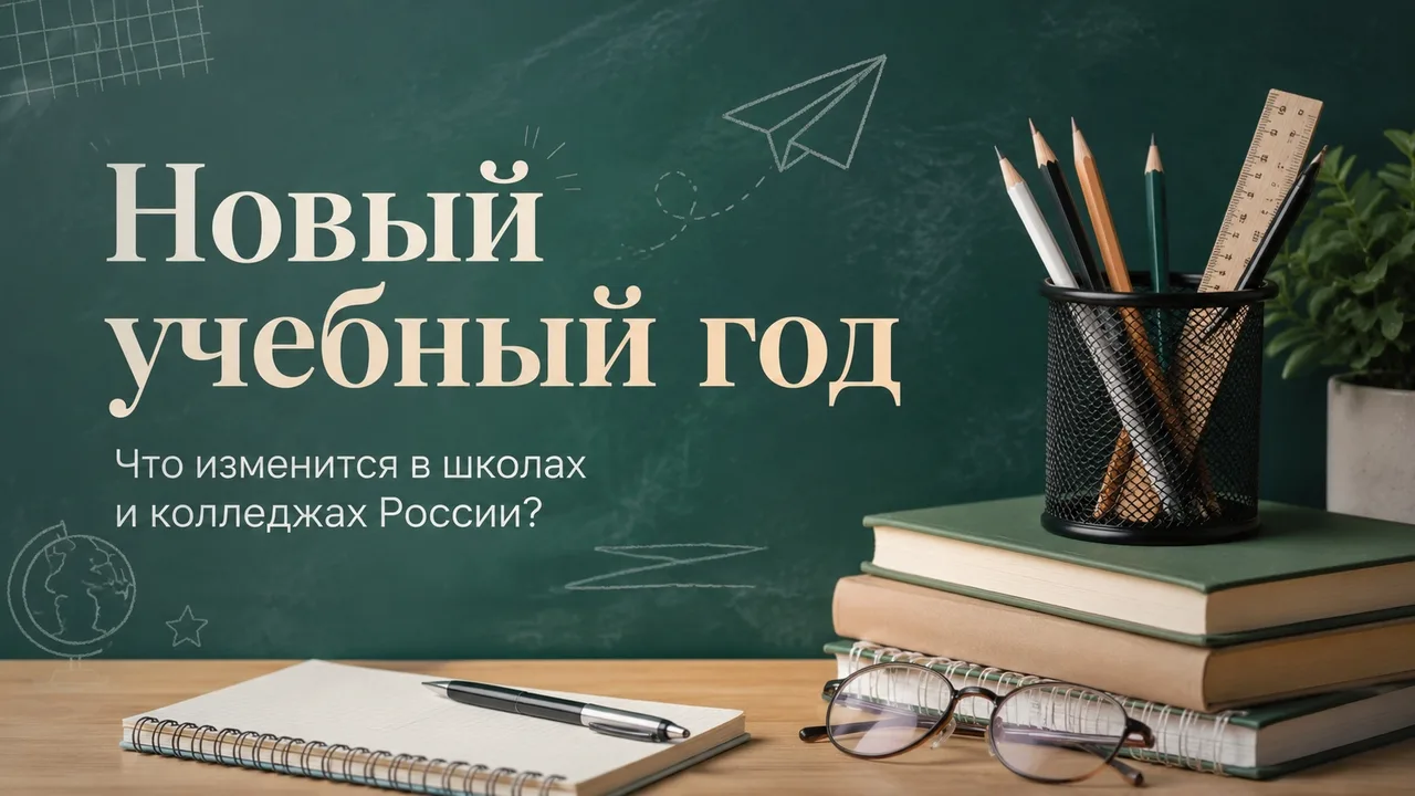 Новый учебный год: что изменится в школах и колледжах России 📝