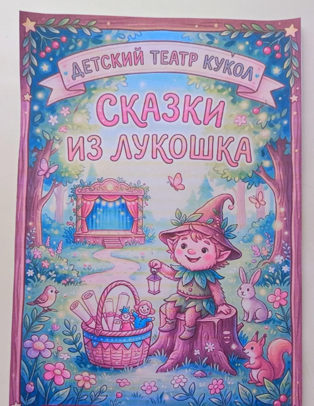 "В детский сад театр приехал!"

Театр доставляет детям много радости и удовольствия, создает у них х
