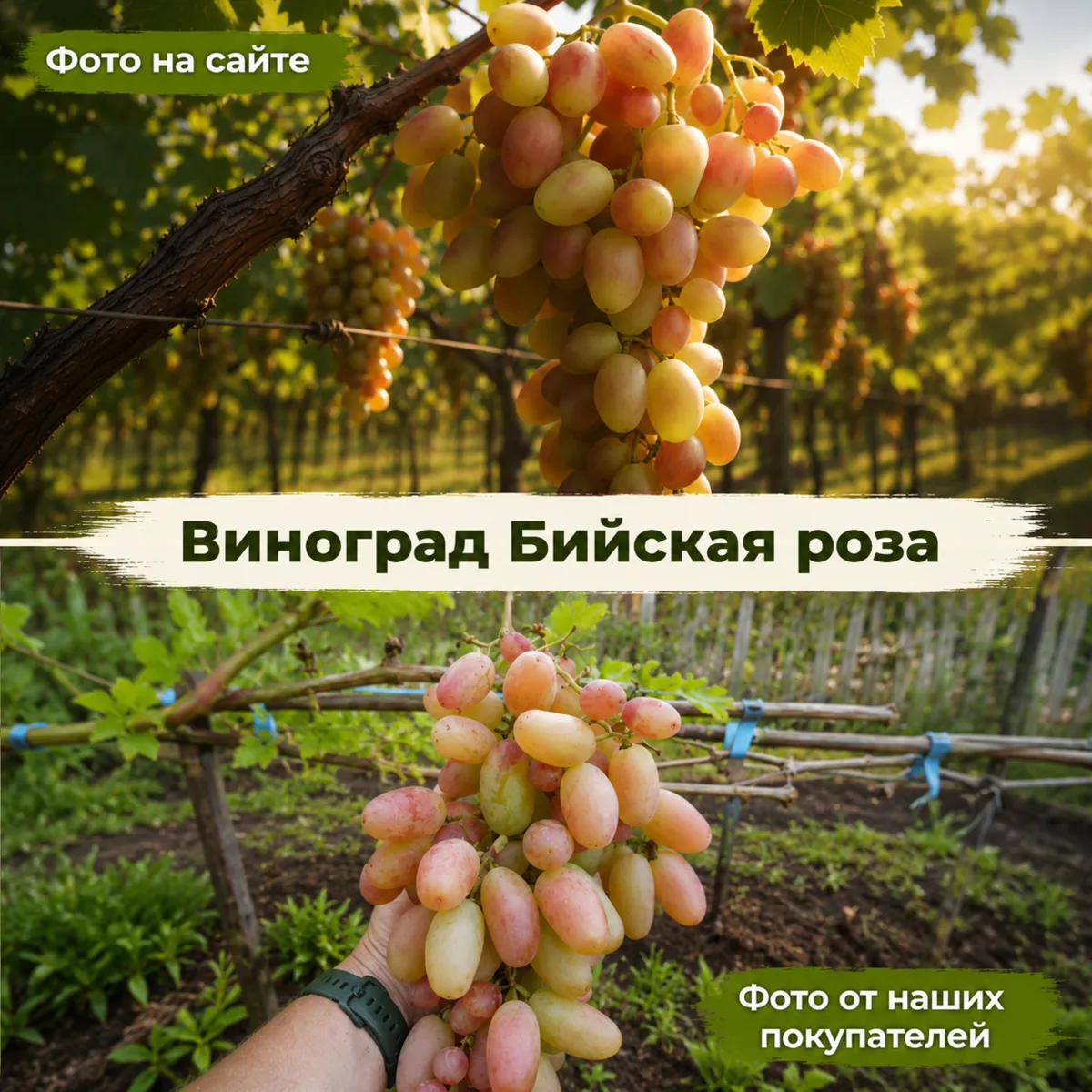 🌿 Картинка на сайте/реальный урожай. Смотрите, что вырастает из наших саженцев