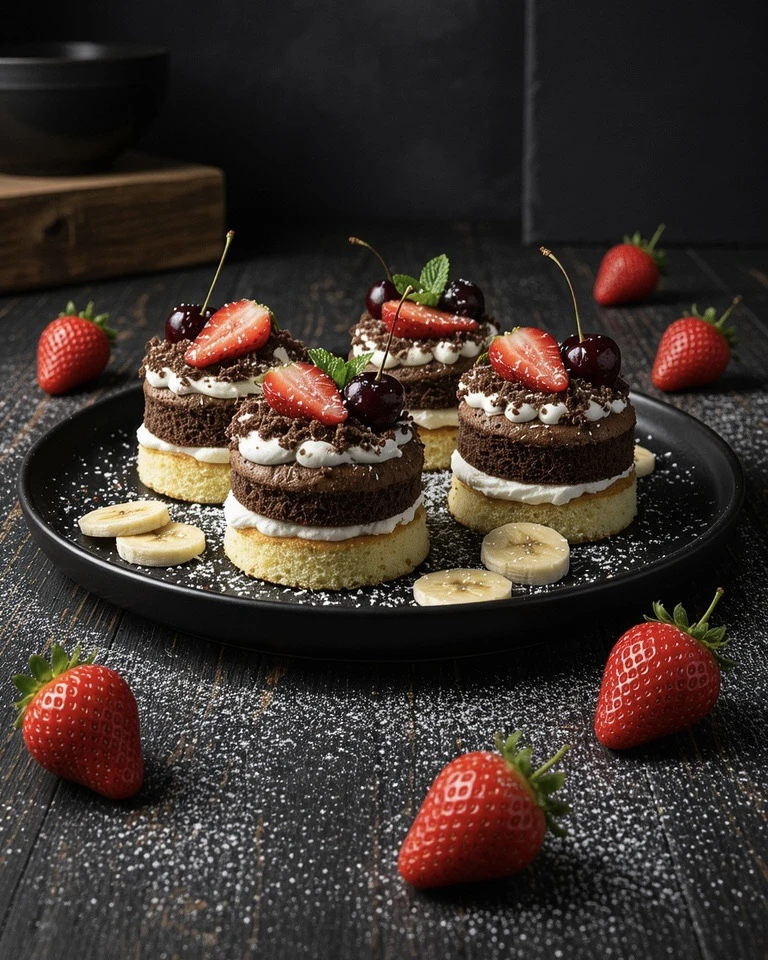 🍰🍓Воздушный, как облако, нежный, как шёпот, — наш новый бисквитный десерт покорит вас...