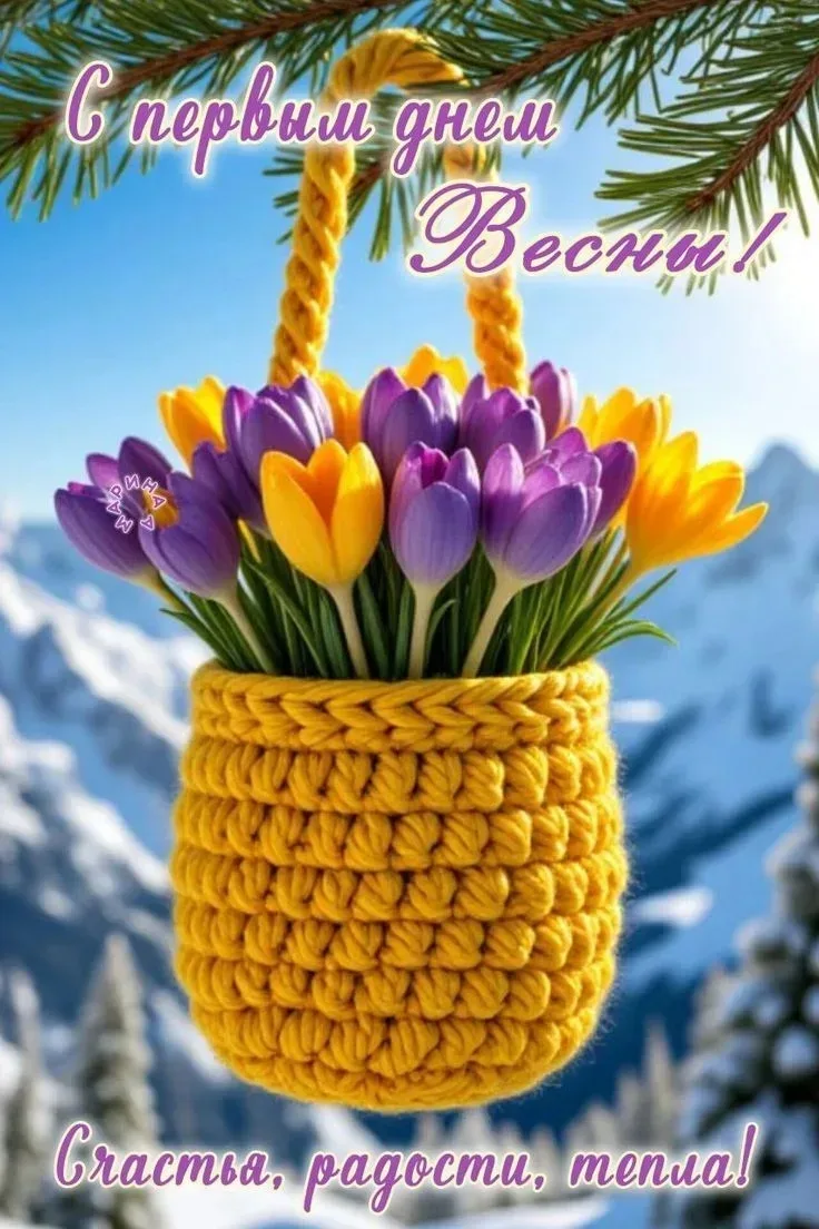 🪻 С первым днём весны, дорогие друзья!