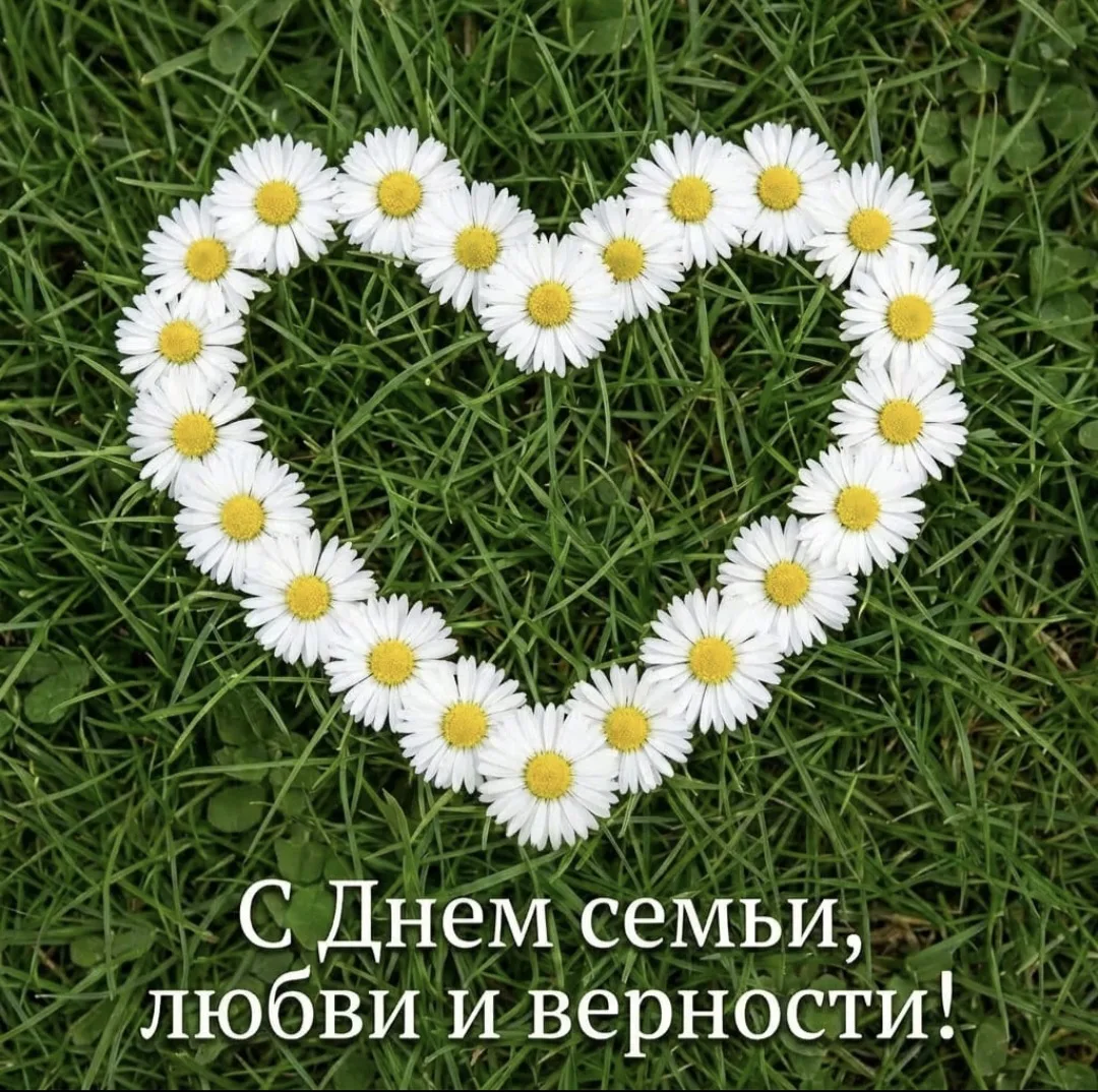 🌼 С Днём семьи, любви и верности!

Семья — это наша главная опора, источник силы и вдохновения. Это