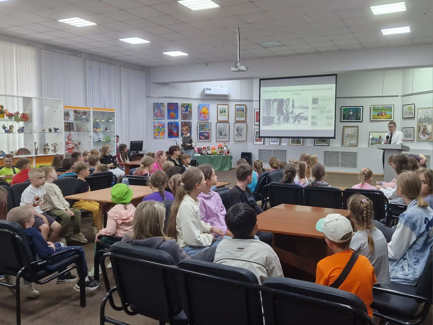 🏛️ День музеев с "ТриУмфом".
 
💯В Музейно-выставочном центре было шумно, весело и очень азартно. Р