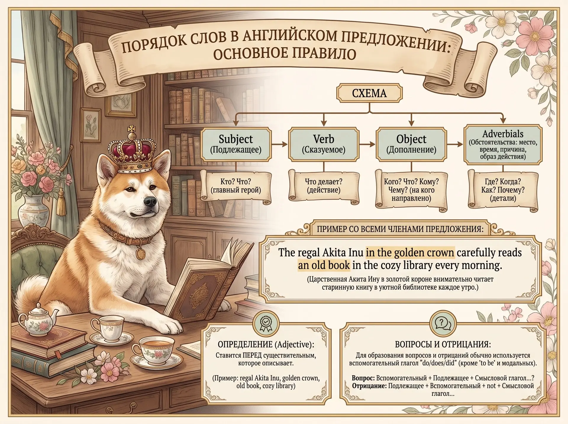 Схема, которая никогда не теряет актуальности и нужна всем, всегда!