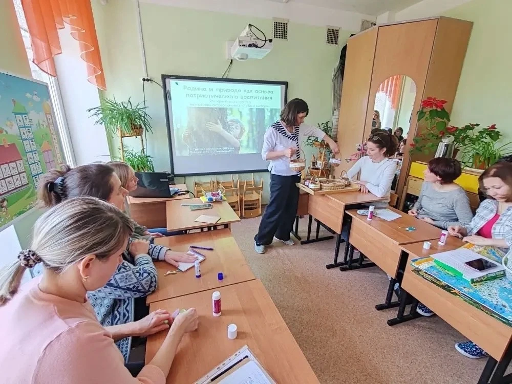 В детском саду прошёл семинар-практикум «Природа родного края как средство нравственно-патриотическо