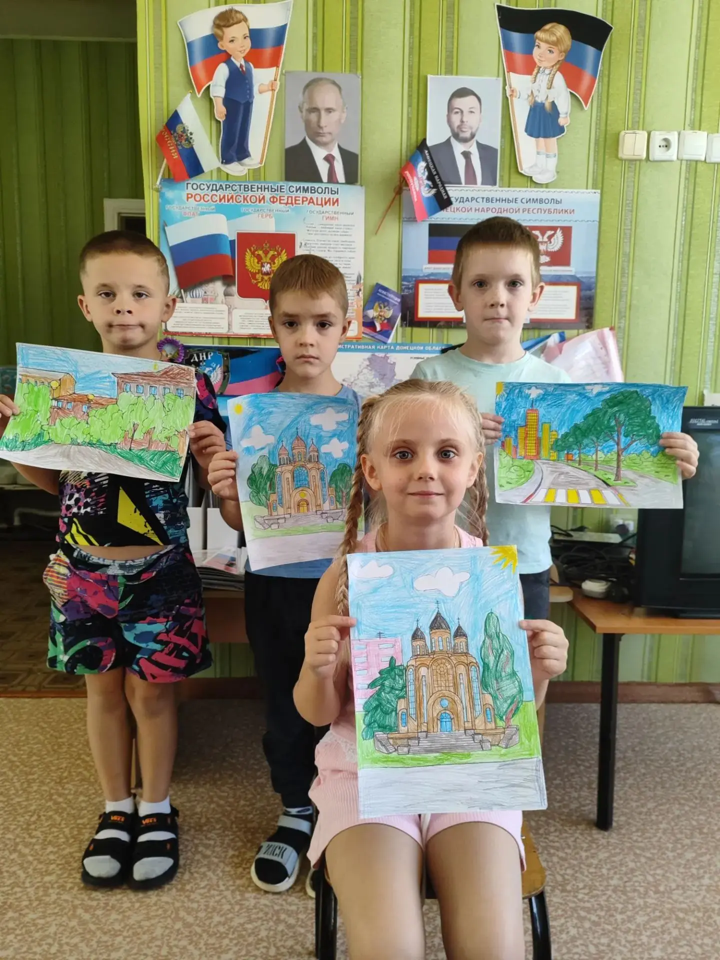 🥰 9 сентября 2026 года воспитанники дошкольных учреждений городского округа Макеевка о...