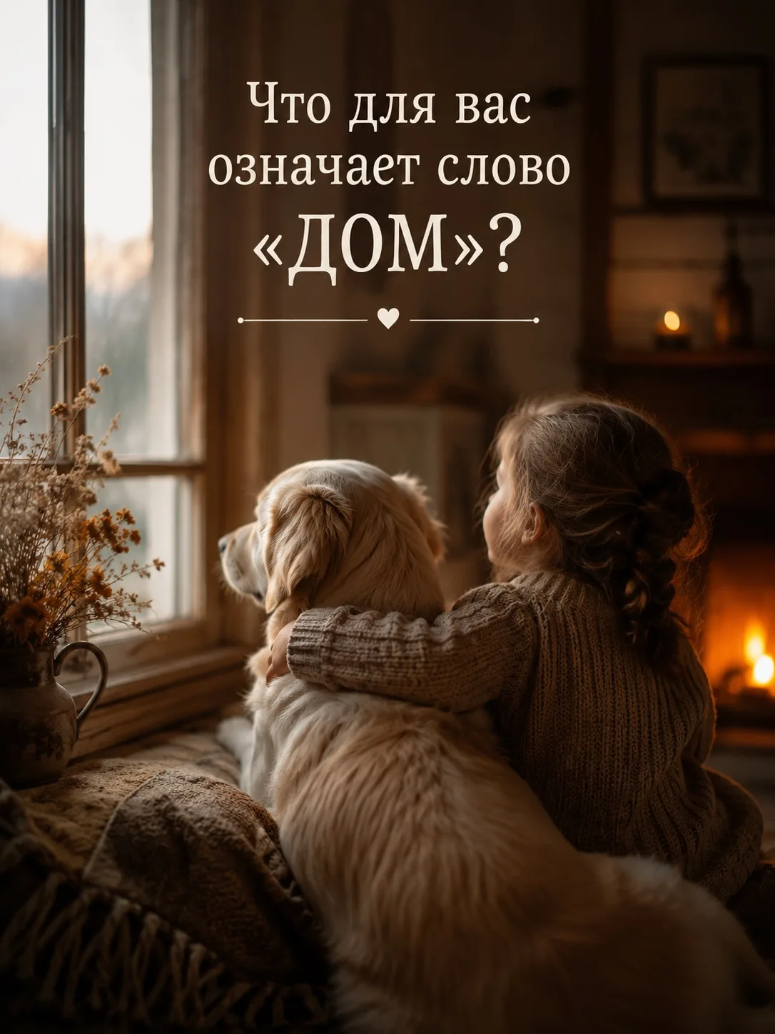 💭 ЧТО ДЛЯ ВАС ОЗНАЧАЕТ СЛОВО «ДОМ»?

Иногда дом - это не стены и не крыша.

Для кого-то дом - это з