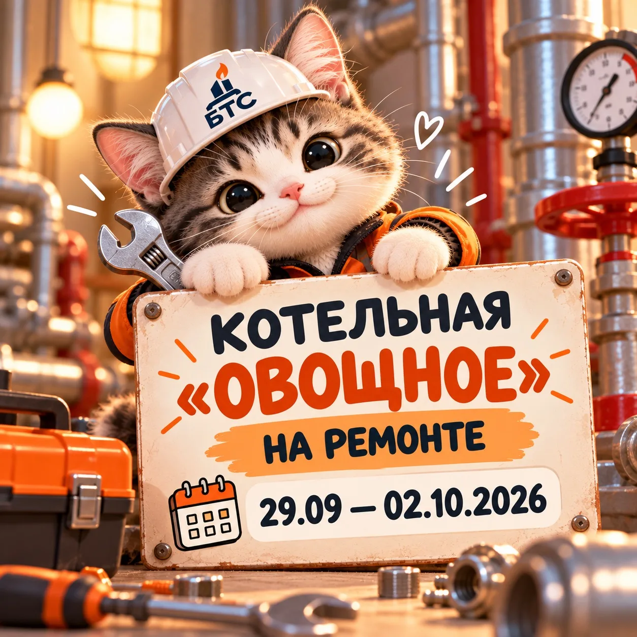 ⚠️ УВЕДОМЛЕНИЕ ДЛЯ ЖИТЕЛЕЙ ОВОЩНОГО ОТДЕЛЕНИЯ