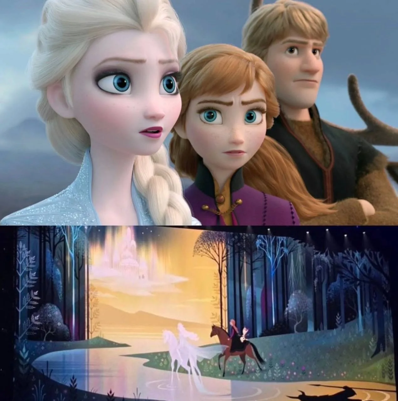 Промо-арты «Холодного сердца 3» с D23 Expo: Эльза, Анна и Олаф заметно преобразились.