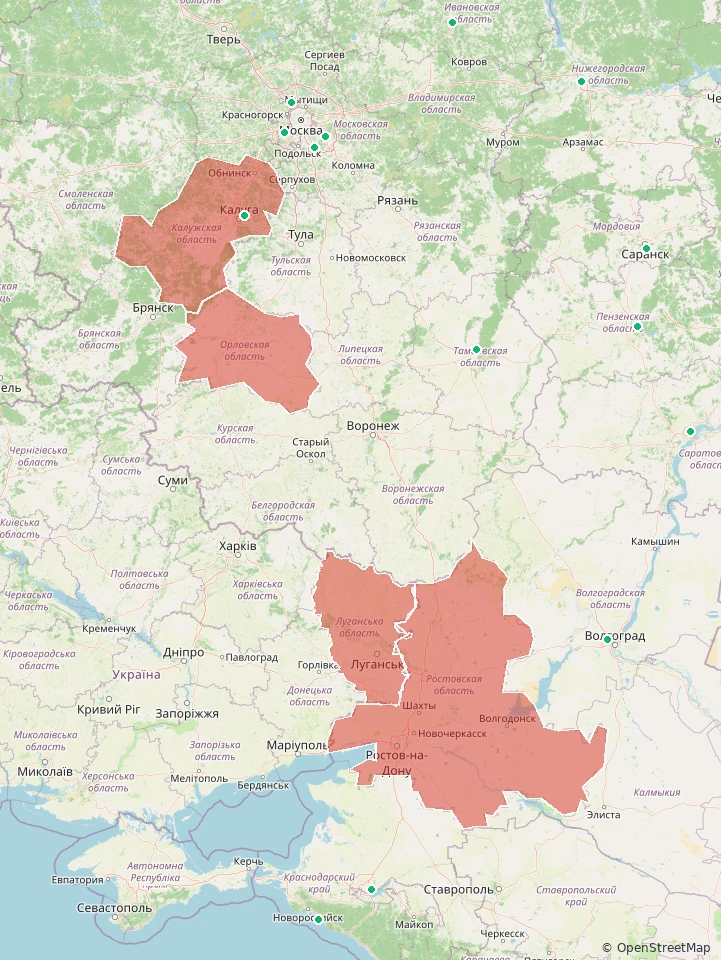 🚨 Карта обстановки 🔄 Обновляется при изменениях.