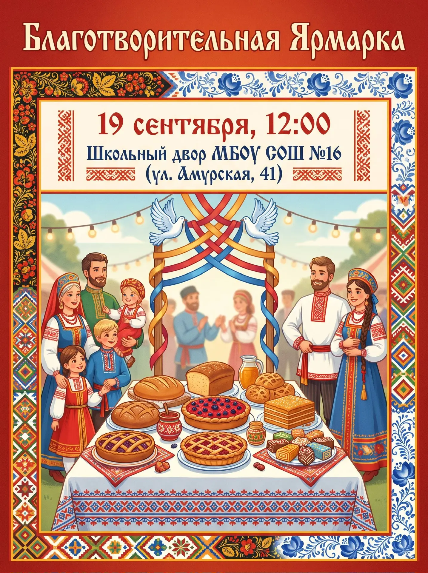 ✨ БЛАГОТВОРИТЕЛЬНАЯ ЯРМАРКА «ЕДИНСТВО НАРОДОВ» ✨