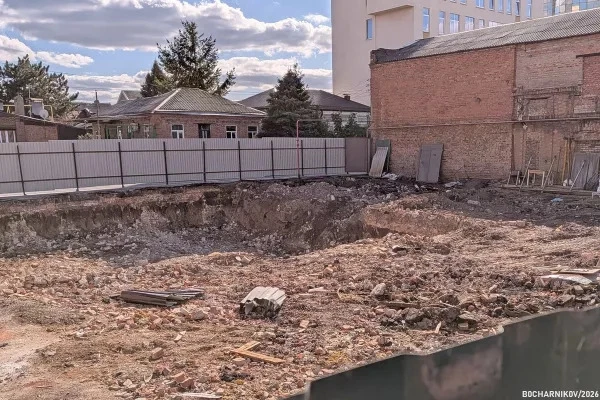В Ростове снесли старинное здание мыловара Бориса Хачкурузова