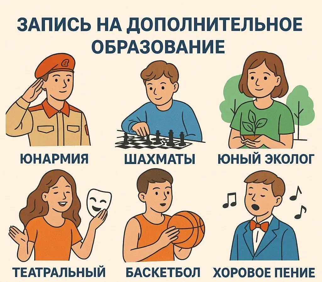 📢 В школах Магдагачинского округа открыта запись на дополнительное образование! 🎉Тепе...