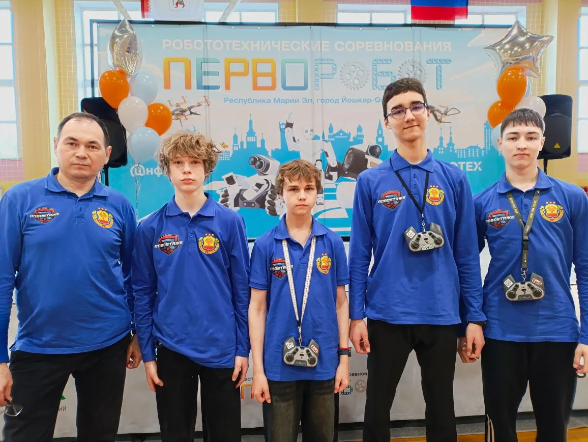 Команда «RoboStrike_R» МАОУ "СОШ №40" г.Чебоксары стала чемпионом регионального этапа «Перворобот 20