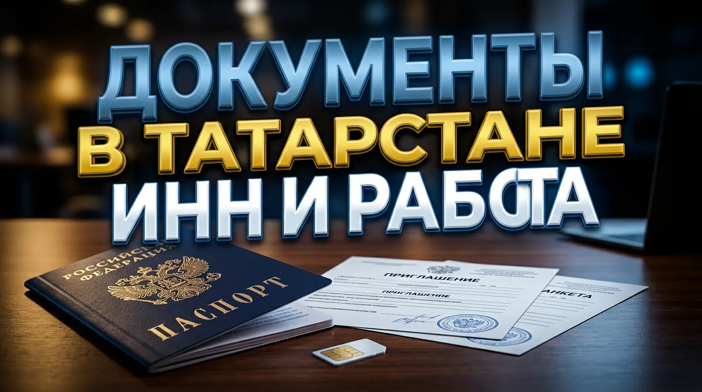 #татарстан #документы #работа

📋 В Татарстане объяснили, как получить ИНН, медуслуги и СИМ-карту

С