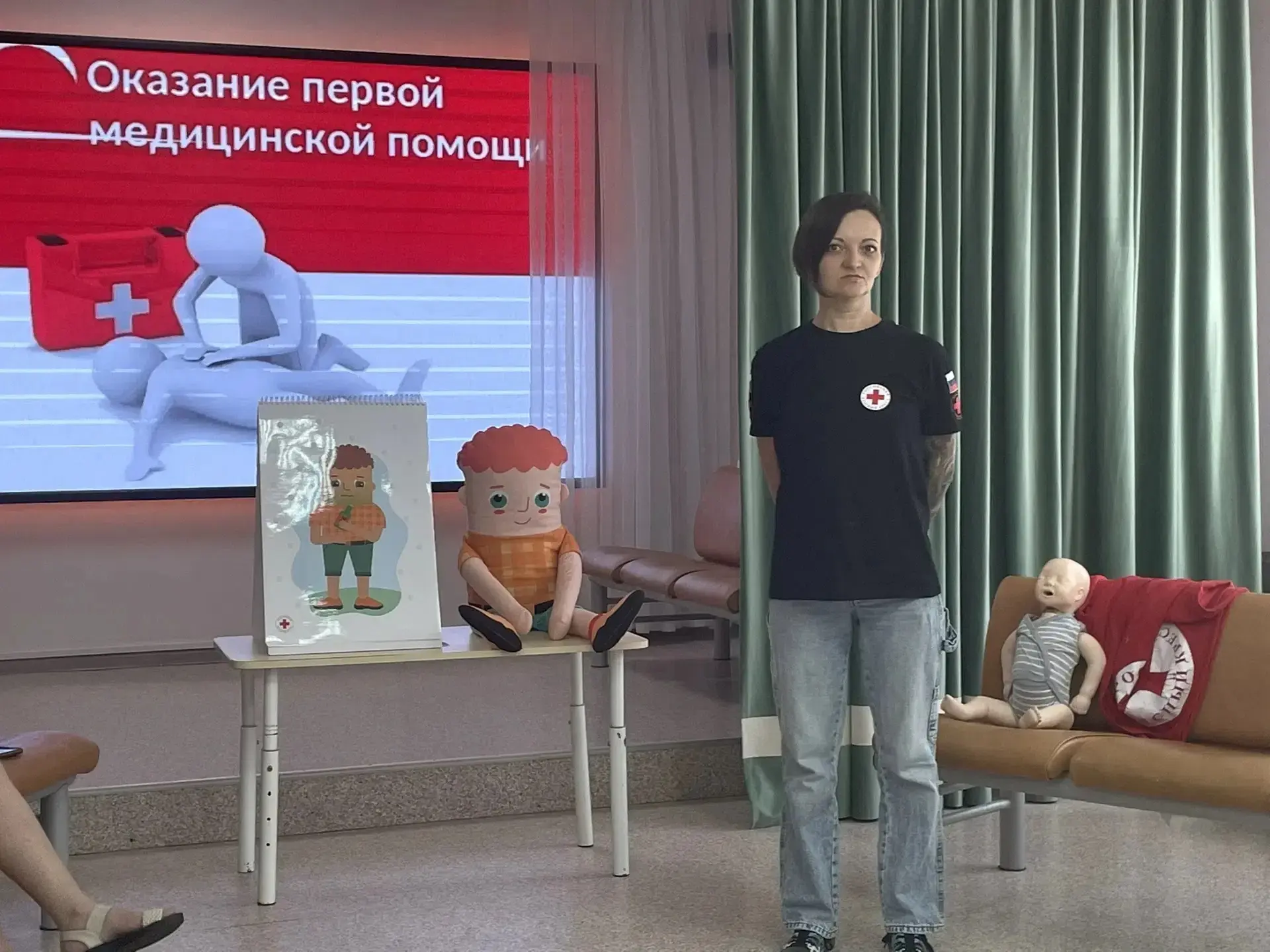 Учимся спасать жизнь! Важный день в нашем детском саду.